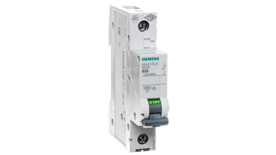 ⁨SENTRON 5SL6 1P B 25A 6kA AC 5SL6125-6⁩ at Wasserman.eu