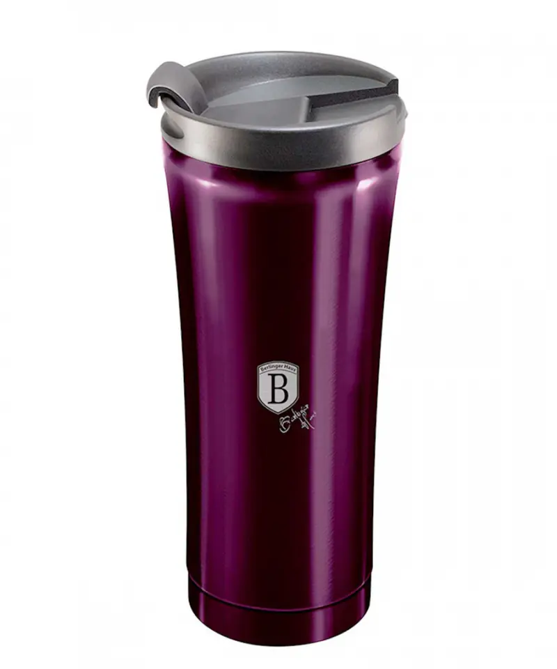 ⁨KUBEK TERMICZNY 500ml BERLINGER HAUS BH-6816 PURPLE⁩ w sklepie Wasserman.eu