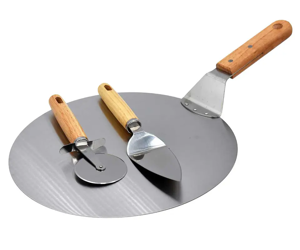 ⁨SHOVEL PIZZA SPATULA 30 cm WITH UTENSILS 2935⁩ at Wasserman.eu