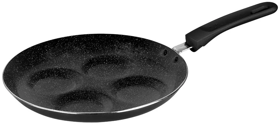 ⁨EGG PAN WITH MARBLE COATING KINGHOFF MARMO 24cm KH-3928⁩ at Wasserman.eu