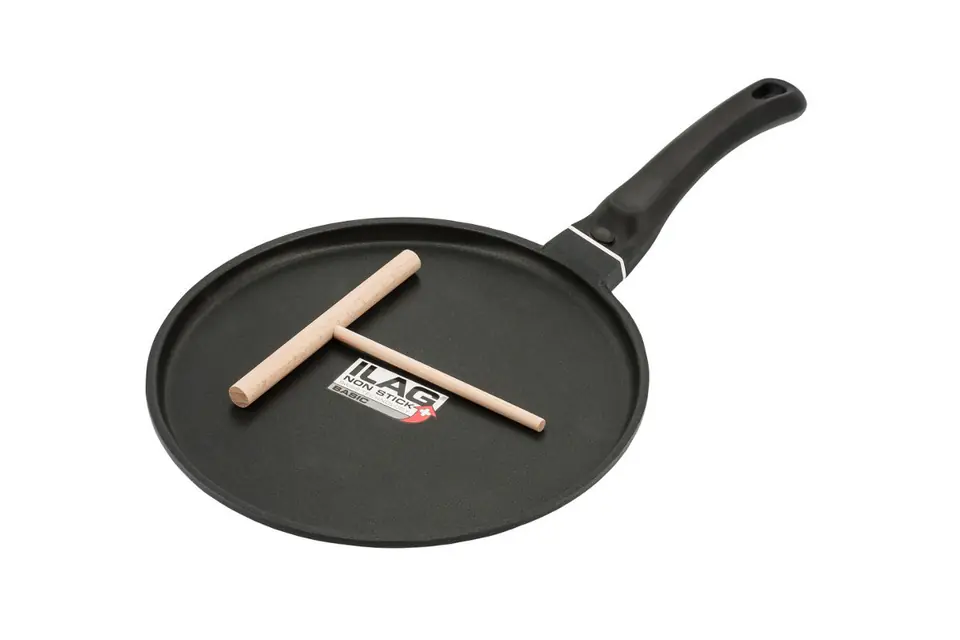 ⁨PANCAKE PAN 26cm WITH TEFLON COATING KINGHOFF KH-3861⁩ at Wasserman.eu