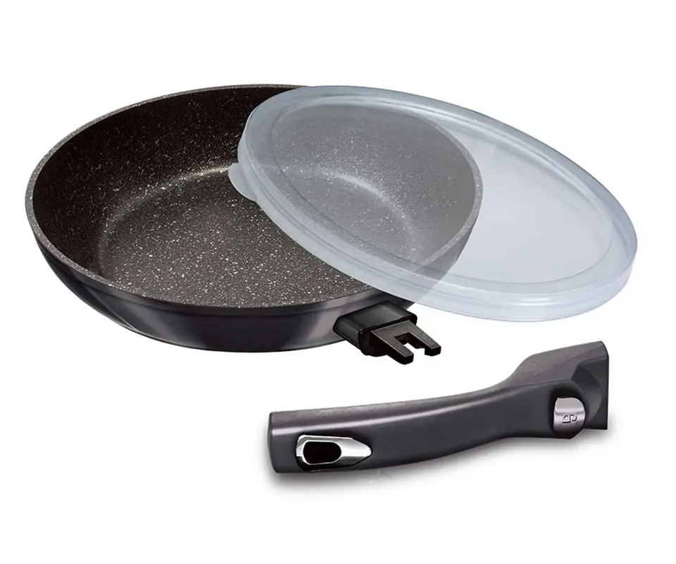 ⁨GRANITE FRYING PAN 28cm BERLINGER HAUS BH-6913 CARBON PRO⁩ at Wasserman.eu