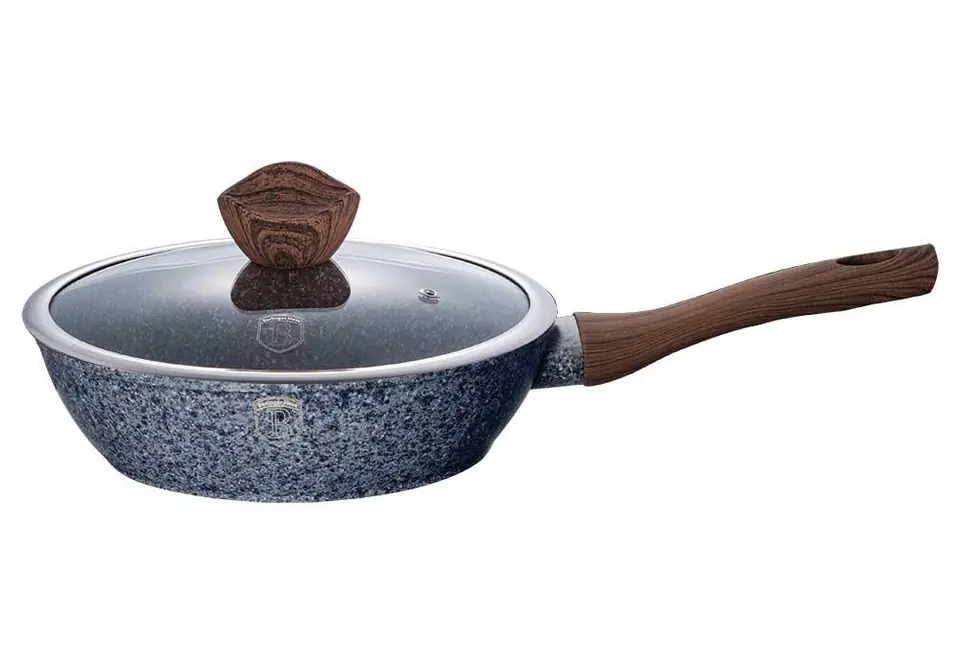 ⁨GRANITE FRYING PAN 24cm BERLINGER HAUS FOREST LINE BH-1210⁩ at Wasserman.eu