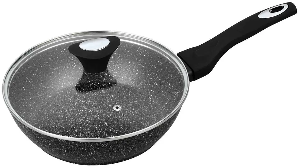 ⁨GRANITE FRYING PAN 24cm KLAUSBERG KB-7295 DEEP⁩ at Wasserman.eu