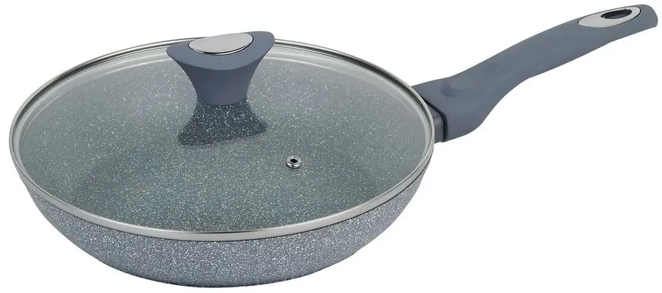 ⁨GRANITE FRYING PAN 24cm KLAUSBERG KB-7316 Lid⁩ at Wasserman.eu