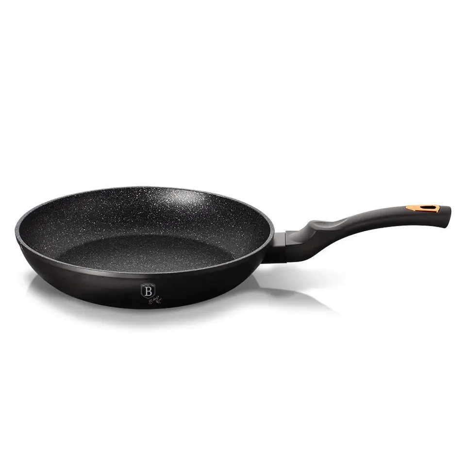 ⁨GRANITE FRYING PAN 28cm BERLINGER HAUS BLACK ROSE BH-1635⁩ at Wasserman.eu