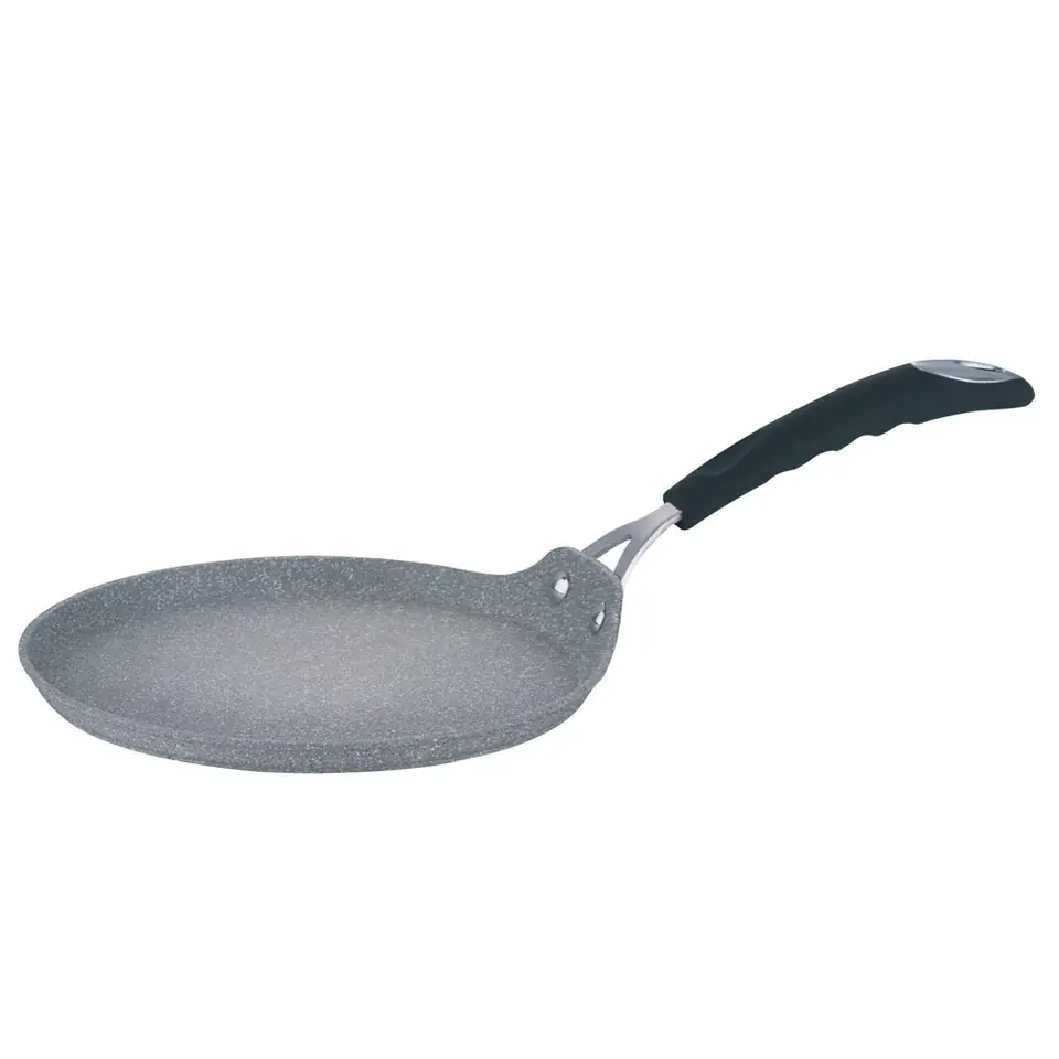 ⁨GRANITE FRYING PAN FOR PANCAKES BERLINGER HAUS 25cm BH-1164 STONE TOUCH⁩ at Wasserman.eu