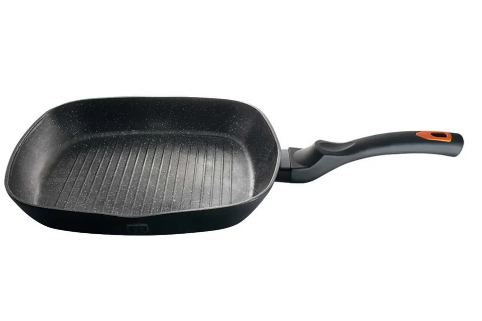 GRILL PAN GRANITE DIAMOND 28cm BERLINGER HAUS BH-1794 at Wasserman.eu