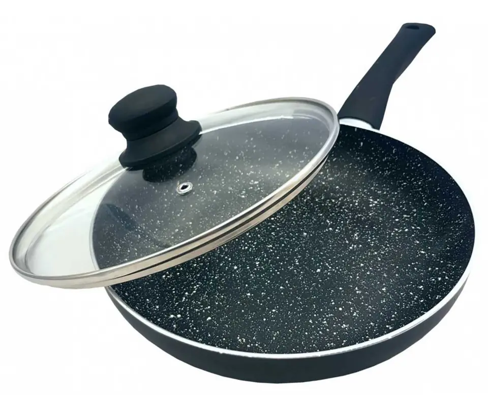 ⁨KINGHOFF MARBLED FRYING PAN 20cm KH-3955⁩ at Wasserman.eu