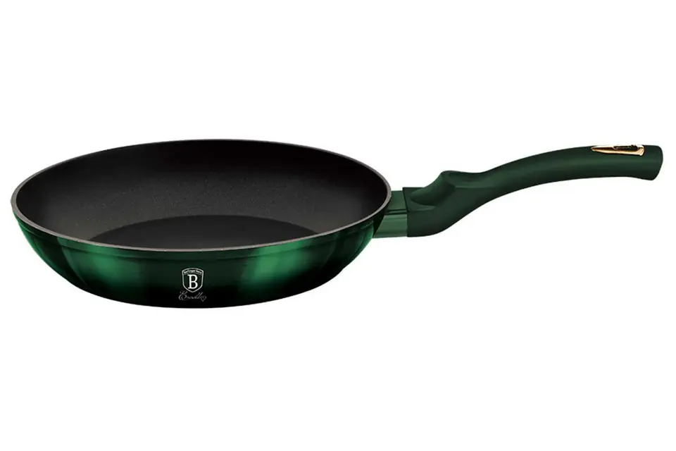 ⁨TITANIUM FRYING PAN BERLINGER HAUS 28cm BH-6048 EMERALD⁩ at Wasserman.eu