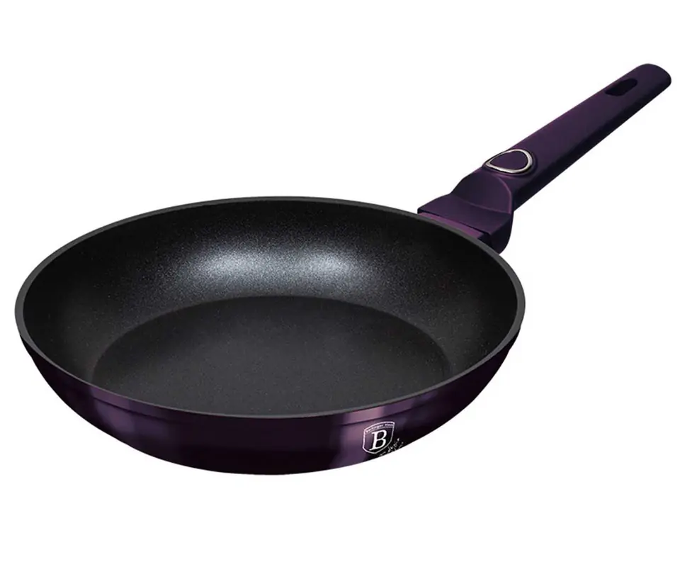 ⁨TITANIUM FRYING PAN BERLINGER HAUS 20cm BH-6624 PURPLE⁩ at Wasserman.eu