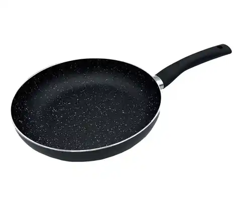 ⁨FRYING PAN WITH MARBLE COATING KINGHOFF MARMO 28cm KH-3983⁩ at Wasserman.eu
