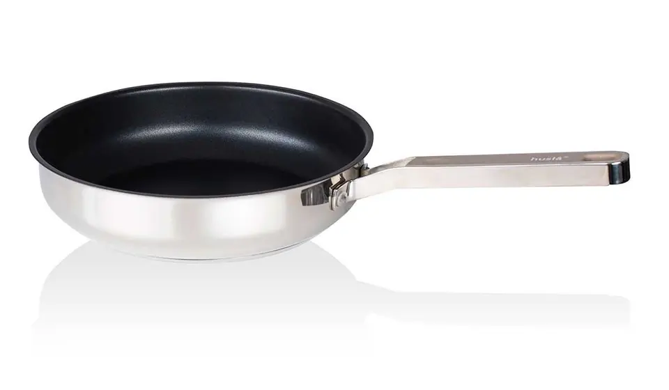 ⁨STAINLESS STEEL FRYING PAN 24cm HUSLA 73961⁩ at Wasserman.eu