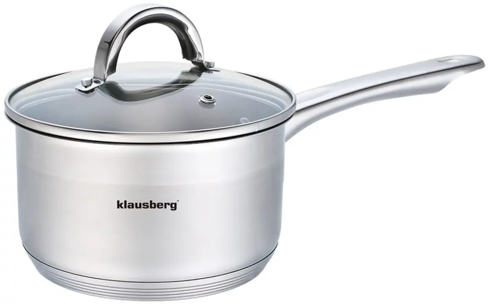 ⁨SAUCEPAN WITH COVER 16cm KLAUSBERG KB-7133 1,5L⁩ at Wasserman.eu