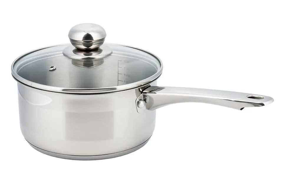 ⁨SAUCEPAN WITH LID 14cm KINGHOFF KH-4322 1L⁩ at Wasserman.eu