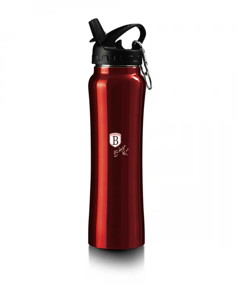 0,5 l Thermo-Sportflasche BERLINGER HAUS BH/7491 Metallic Line Burgundy Edition im Wasserman.eu