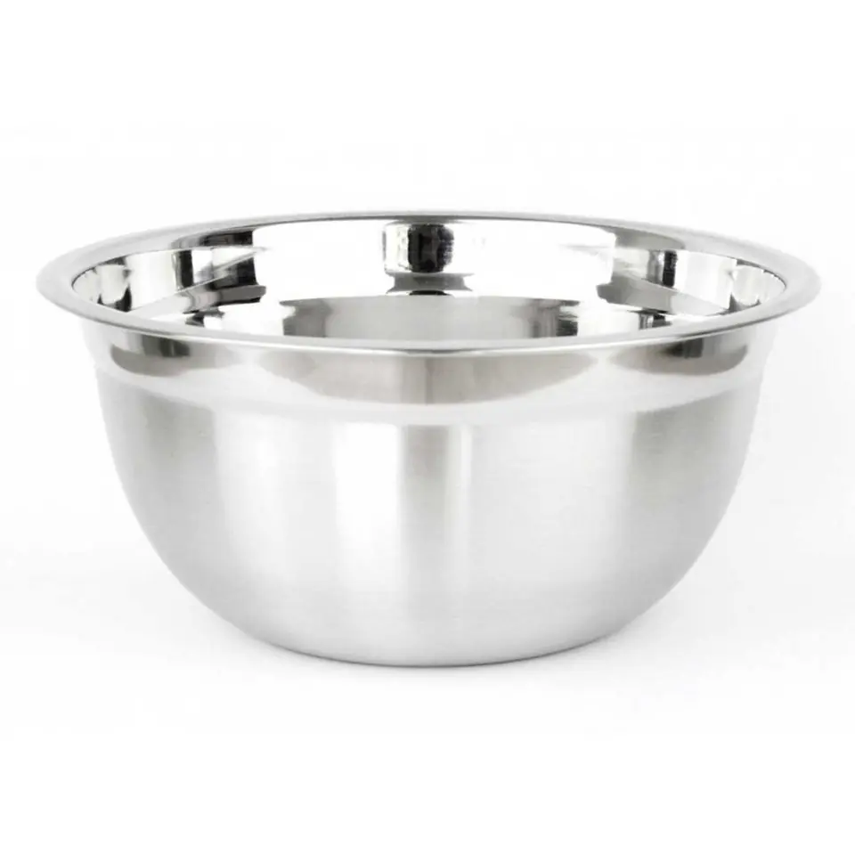 ⁨STEEL KITCHEN BOWL 24cm KINGHOFF KH-1487⁩ at Wasserman.eu