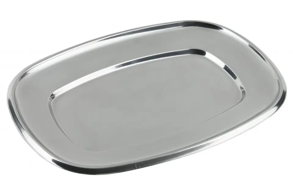 STALOWA TACA PÓŁMISEK 32cm KINGHOFF KH-1375 w sklepie Wasserman.eu