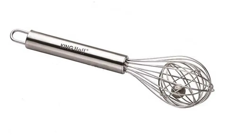 ⁨STEEL WHISK KITCHEN RAMMER WITH BALL KINGHOFF KH-3178⁩ at Wasserman.eu