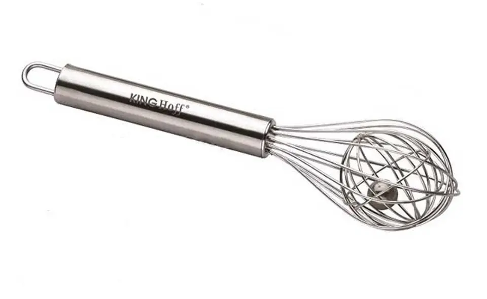 ⁨STEEL WHISK KITCHEN BEATER WITH BALL KINGHOFF KH-3179⁩ at Wasserman.eu