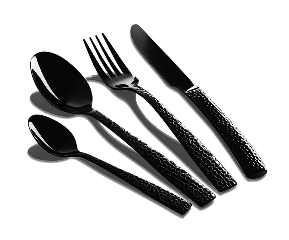 ⁨CUTLERY 24 ELEM. BERLINGER HAUS BH-2618 BLACK⁩ at Wasserman.eu