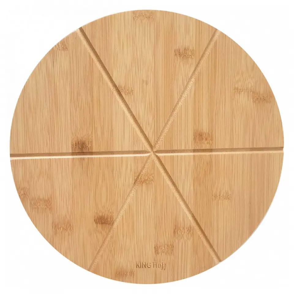 ⁨TRAY WOODEN PIZZA BOARD 35cm KINGHOFF KH-1565⁩ at Wasserman.eu