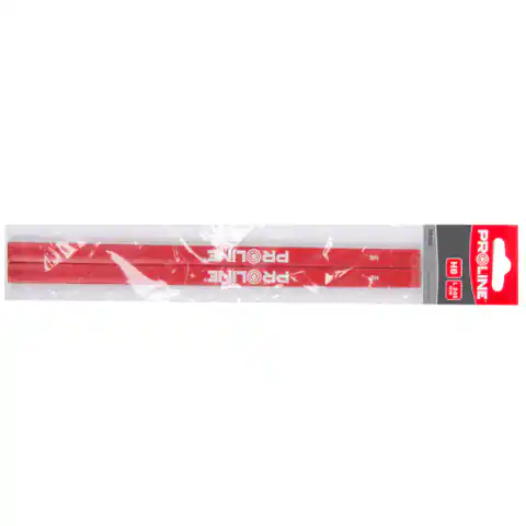 ⁨38202 Ołówek stolarski czerwony HB 245mm 2 sztuki, Proline⁩ w sklepie Wasserman.eu