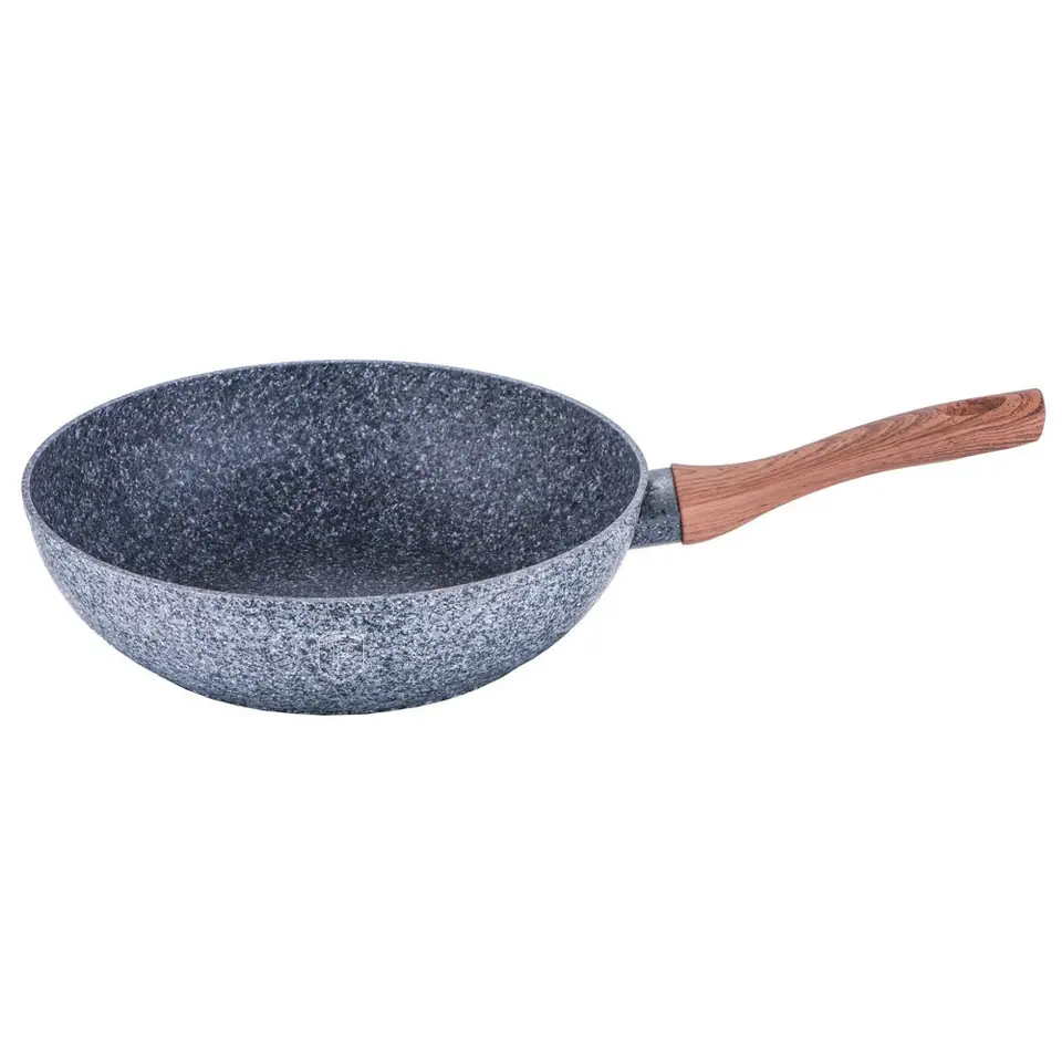 ⁨GRANITE WOK 28cm BERLINGER HAUS FOREST LINE BH-1204⁩ at Wasserman.eu