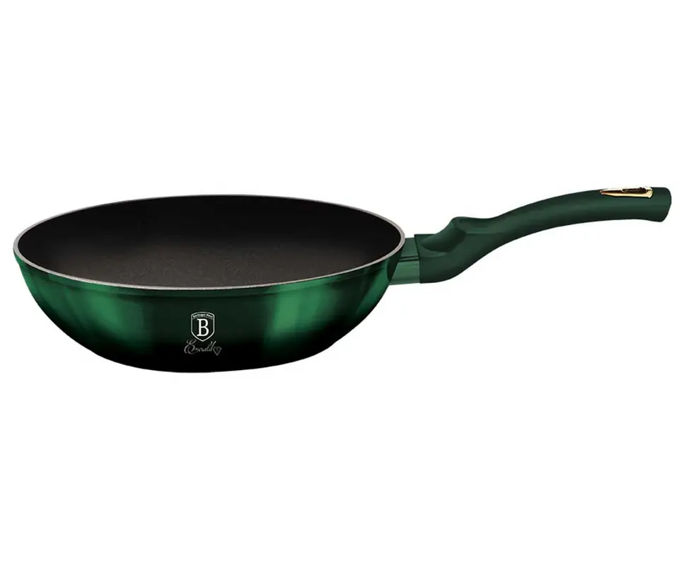 TITANIUM WOK BERLINGER HAUS BH-6053 EMERALD at Wasserman.eu