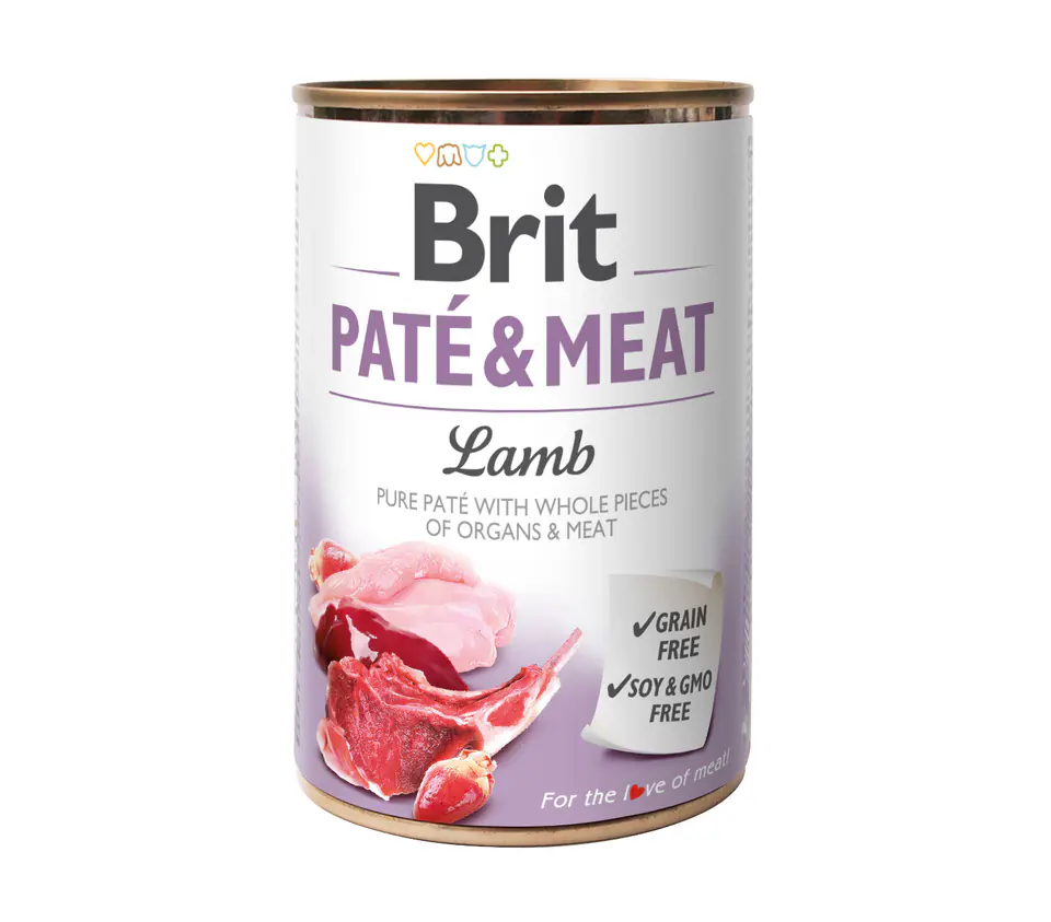 ⁨BRIT PATE & MEAT LAMB 400 g⁩ w sklepie Wasserman.eu