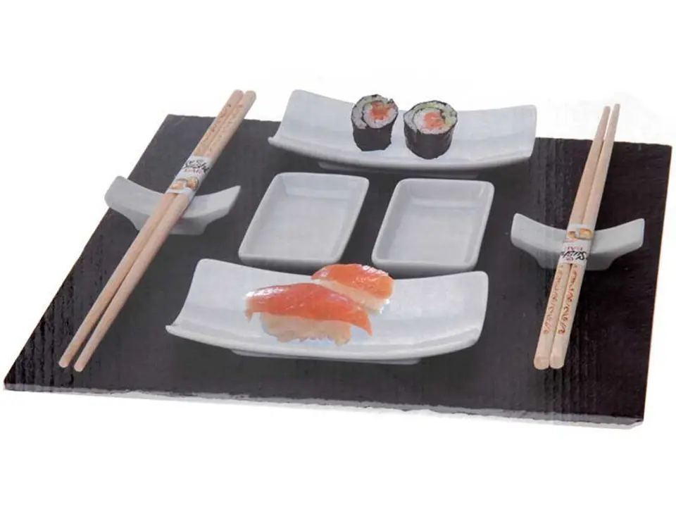 ⁨SUSHI SERVING SET for 2 people⁩ at Wasserman.eu
