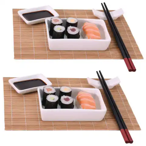 ⁨SUSHI SERVING SET for 2 people 12 pieces⁩ at Wasserman.eu