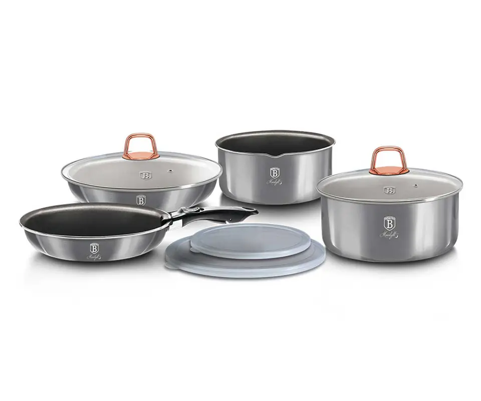 ⁨SET OF POTS Click&Cook BERLINGER HAUS BH-7040⁩ at Wasserman.eu