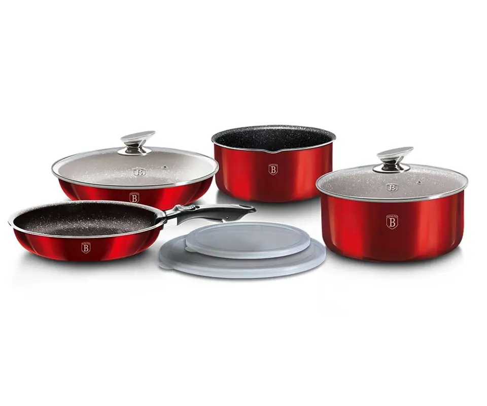 Set of granite pots Click&Cook Berlingerhaus BH-6145 at Wasserman.eu