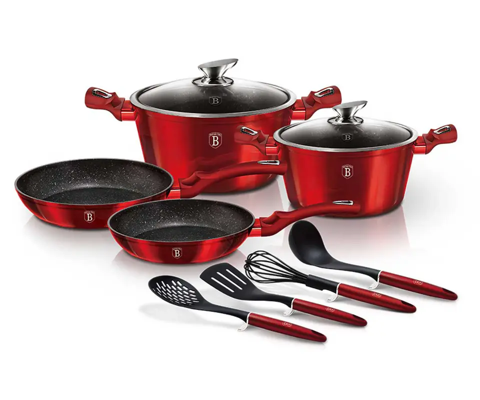 POT SET WITH ACCESSORIES BERLINGER HAUS BH-6141 at Wasserman.eu