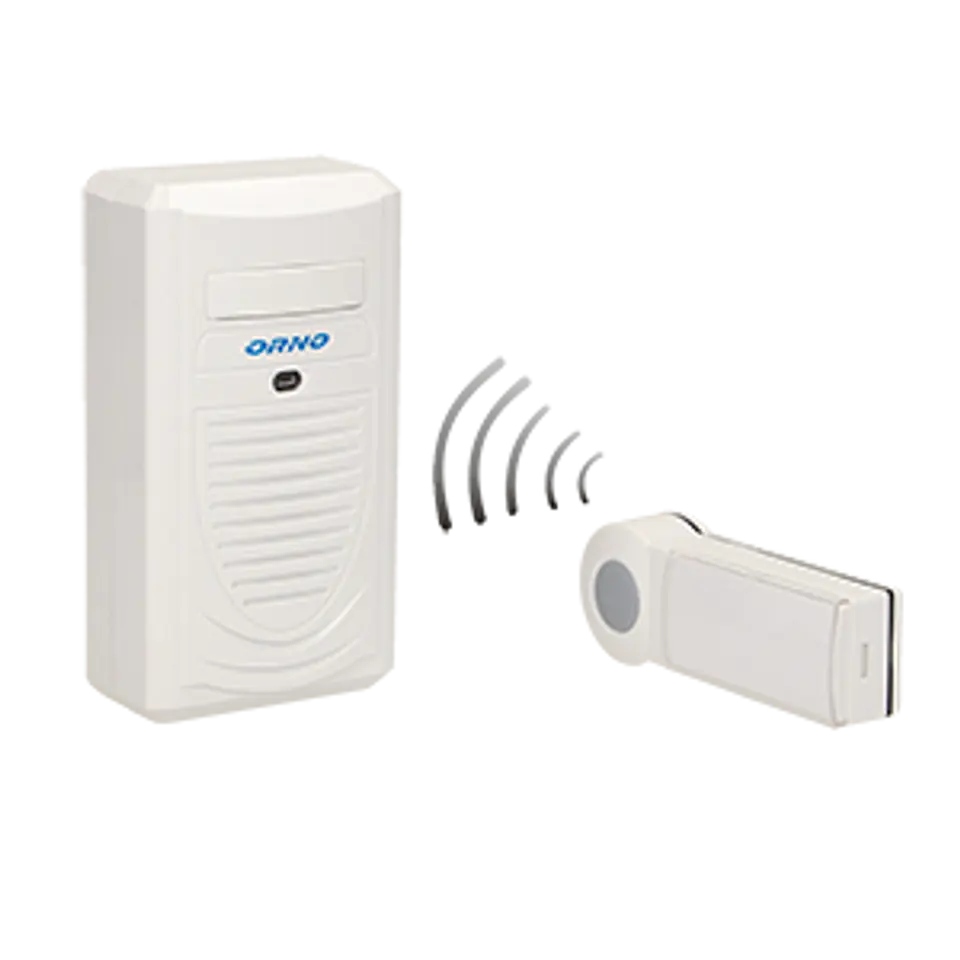 ⁨Wireless ringtone DISCO AC, network, learning system, 1 sound, 100m⁩ at Wasserman.eu