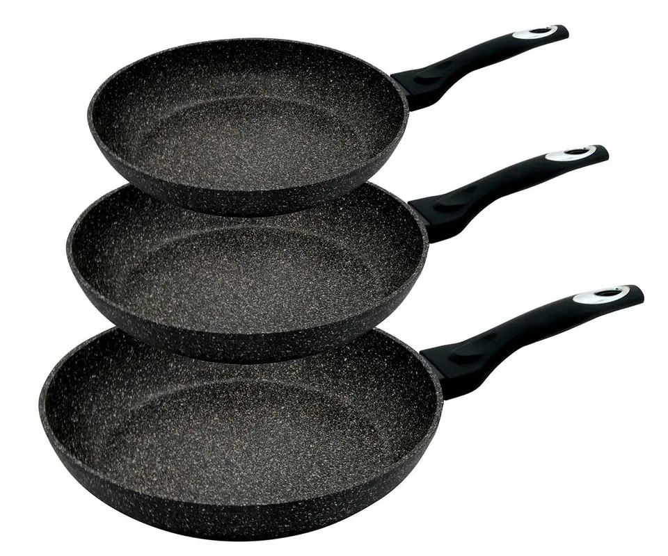 ⁨SET OF GRANITE PANS 20/24/28cm KLAUSBERG KB-7290⁩ at Wasserman.eu