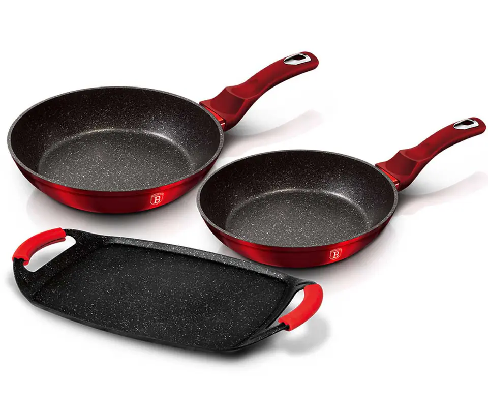 SET OF GRANITE PANS BERLINGER HAUS BH-1668 at Wasserman.eu