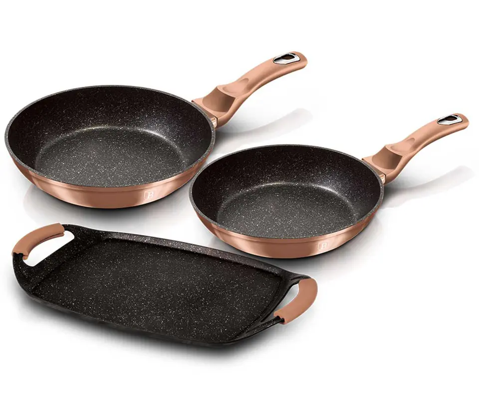 SET OF GRANITE PANS BERLINGER HAUS BH-1669 at Wasserman.eu