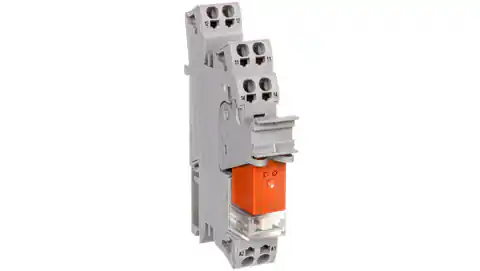 ⁨Industrial Relay with socket 1P 16A 24V DC AgNi 788-304⁩ at Wasserman.eu