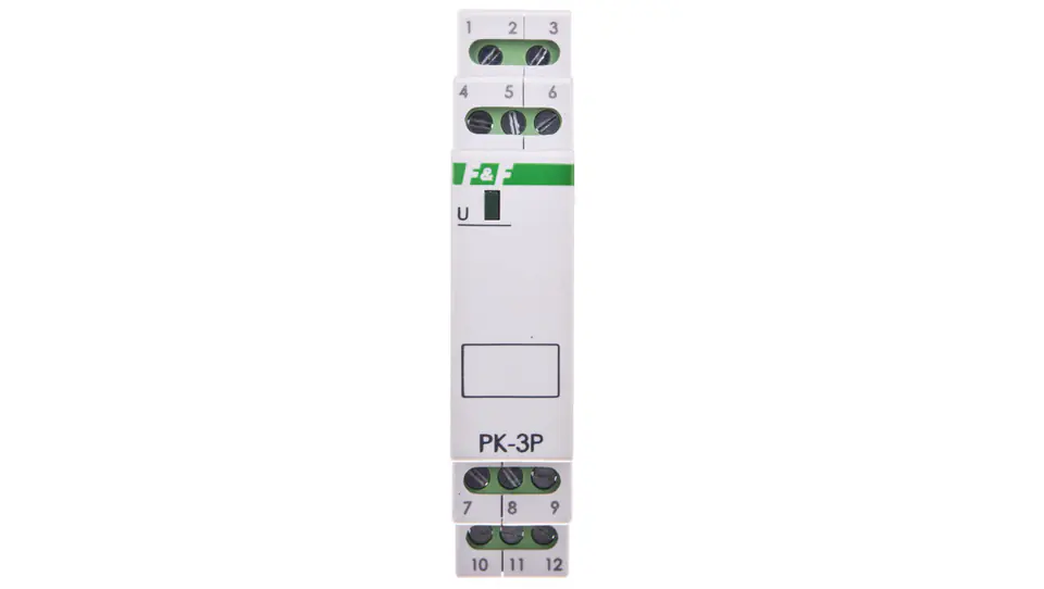 ⁨Przekaźnik instalacyjny 3P 8A 12V AC/DC PK-3P-12V⁩ w sklepie Wasserman.eu