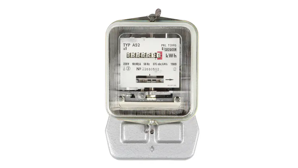 ⁨Electricity meter 1 phase A52 10/40A 220V (reconditioned / calibrated)⁩ at Wasserman.eu