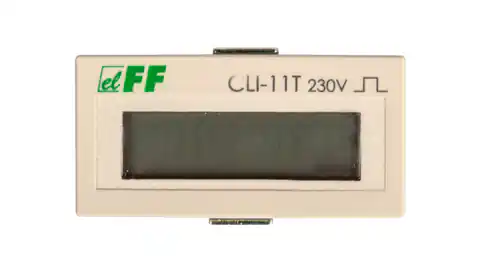⁨Licznik impulsów 110-240V AC/DC 1P 8A 8 cyfr panelowy CLI-11T⁩ w sklepie Wasserman.eu