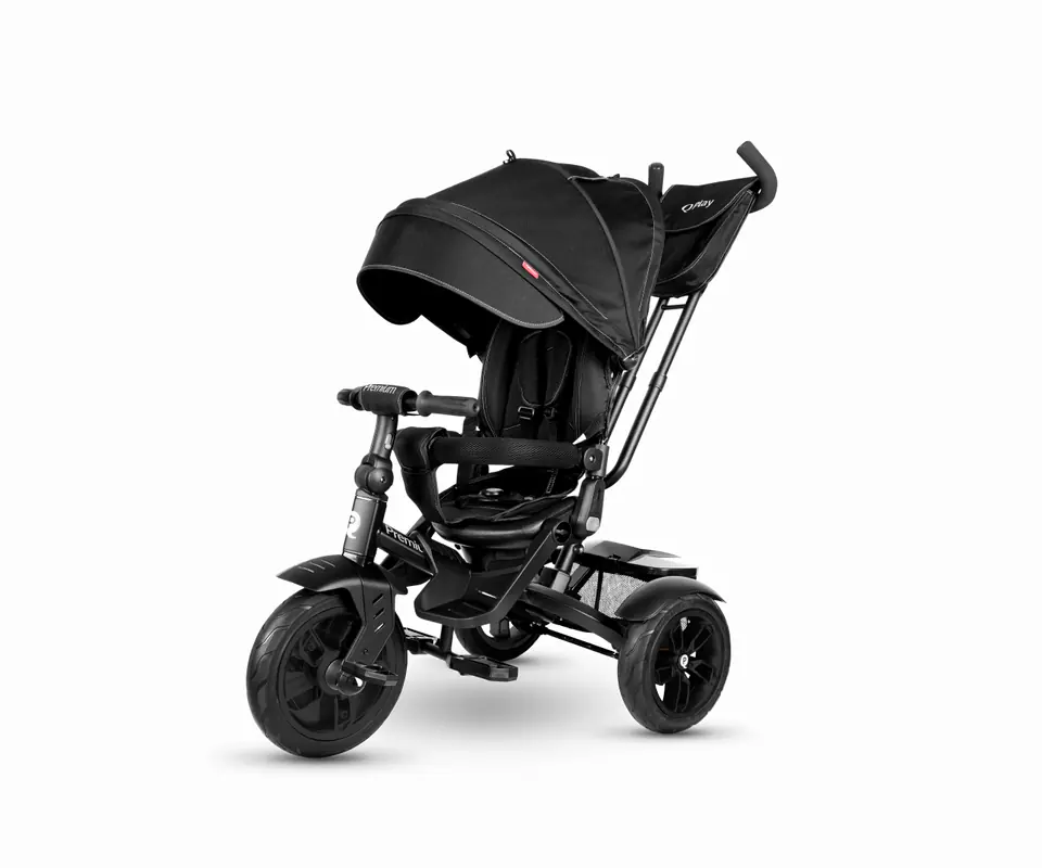 Qplay Rowerek Trójkołowy Premium Black at Wasserman.eu