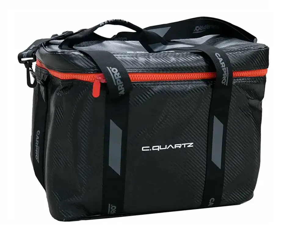 ⁨CarPro Maintenance Bag C.Quartz Orange - torba termiczna detailingowa z zestawem kosmetyków⁩ w sklepie Wasserman.eu