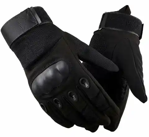 ⁨BQ64 Rękawiczki taktyczne czarne⁩ w sklepie Wasserman.eu