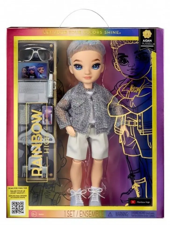 ⁨Rainbow High Fashion Doll AR Purple⁩ w sklepie Wasserman.eu