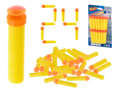 ⁨Arrow cartridges aumnicia compatible with NERF up to yellow 24pcs.⁩ at Wasserman.eu