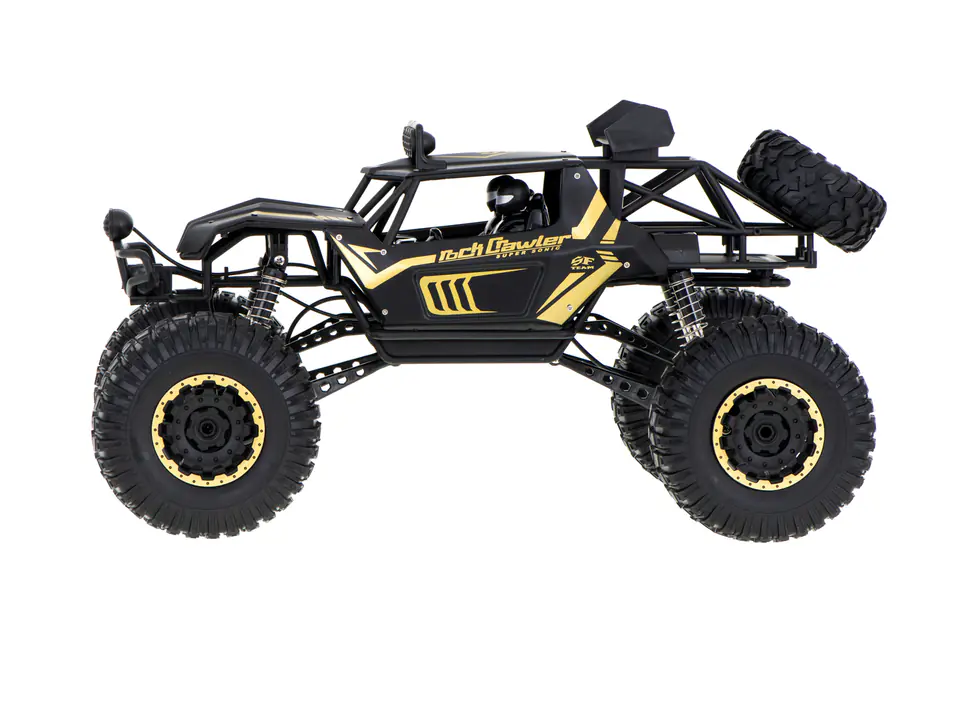 ⁨RC Rock Crawler Car 2.4GHz 1:8 51cm black⁩ at Wasserman.eu