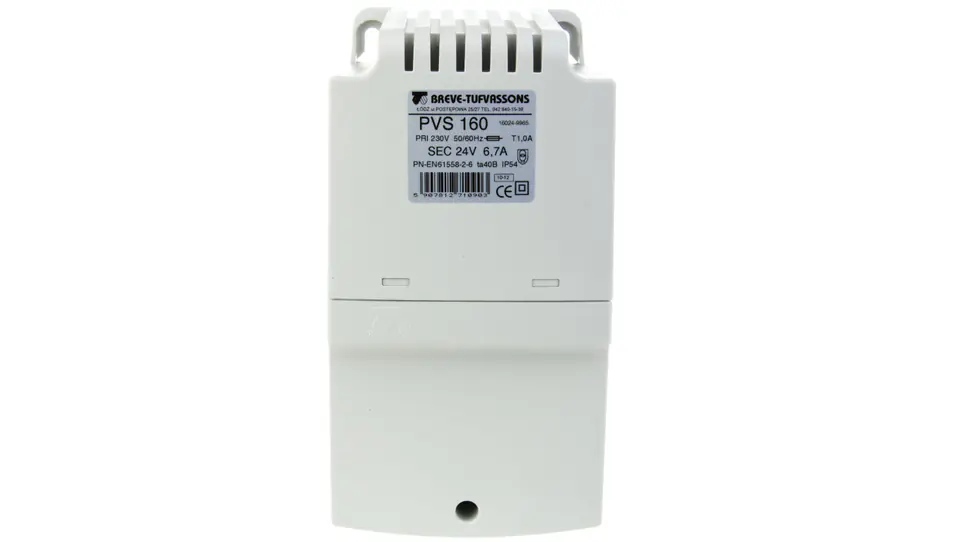 1-phase transformer PVS 160VA 230/24V /in housing IP54/ 16024-9965 at Wasserman.eu